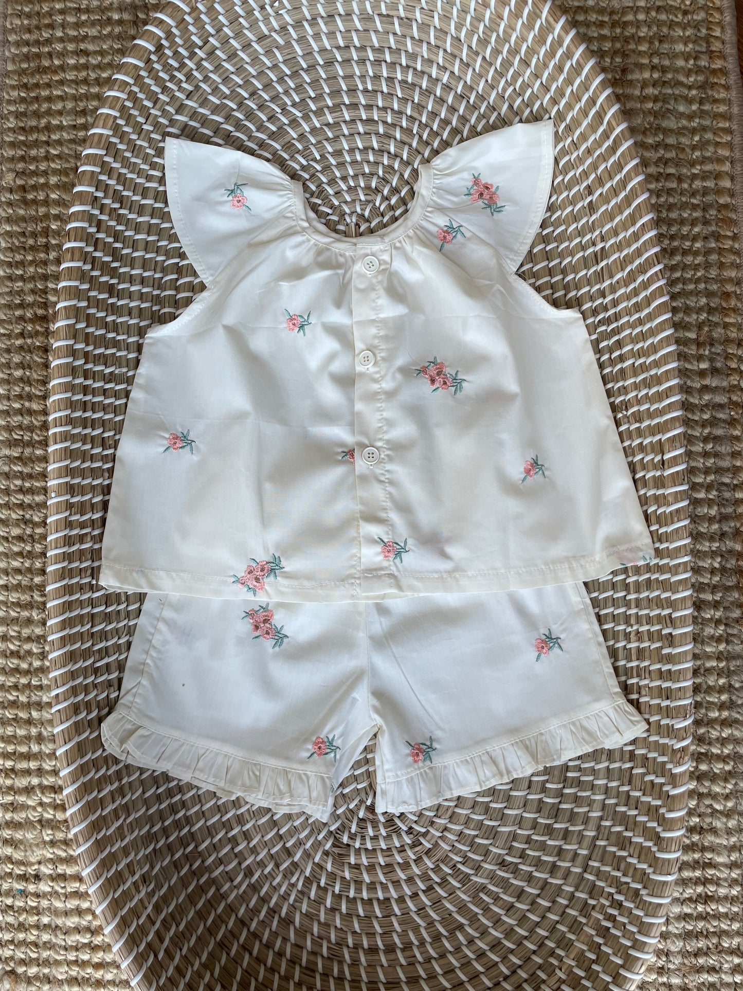 The floral shorts set