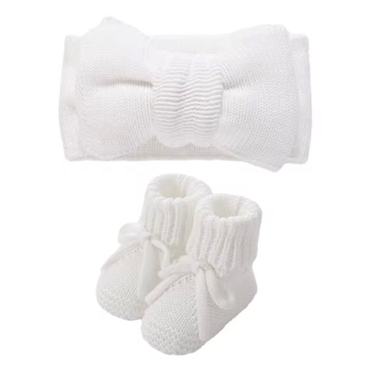 Headband and bootie gift box set
