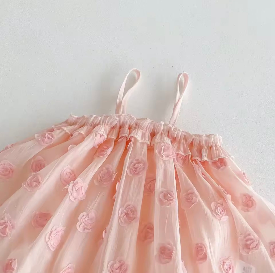 The Pink rose romper