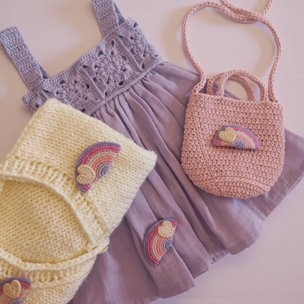 Handmade crochet summer dress