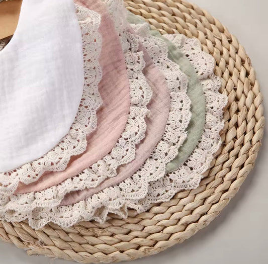 Bib and headband set - plain