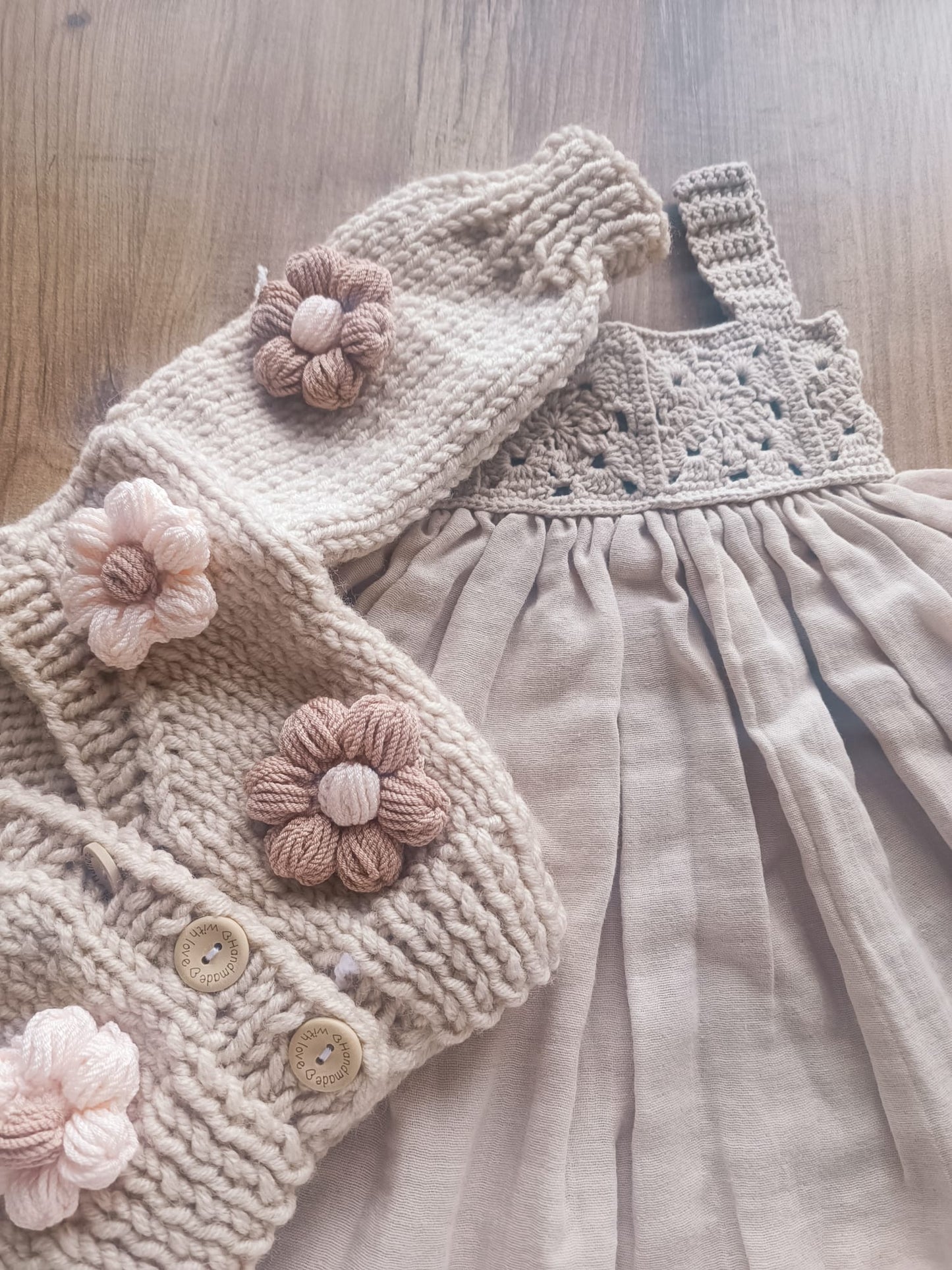Handmade crochet summer dress