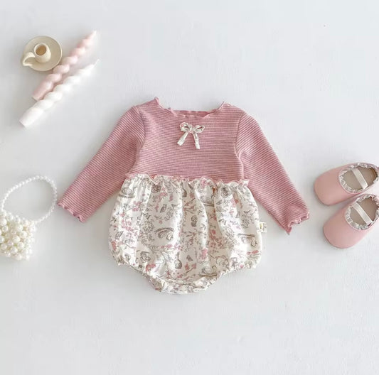 Pink Bambi romper