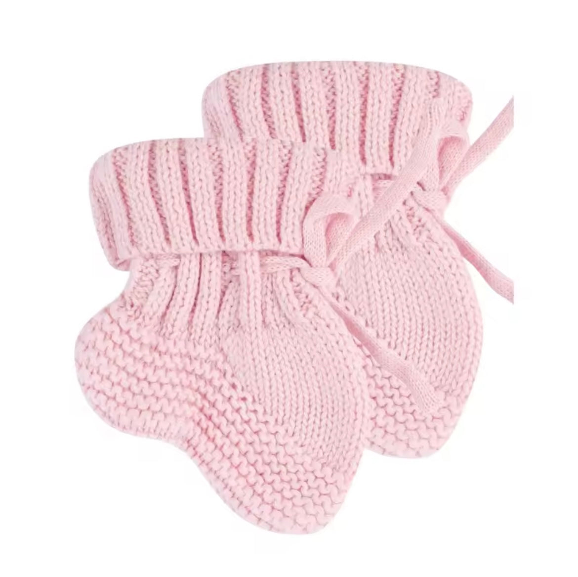 Knitted booties