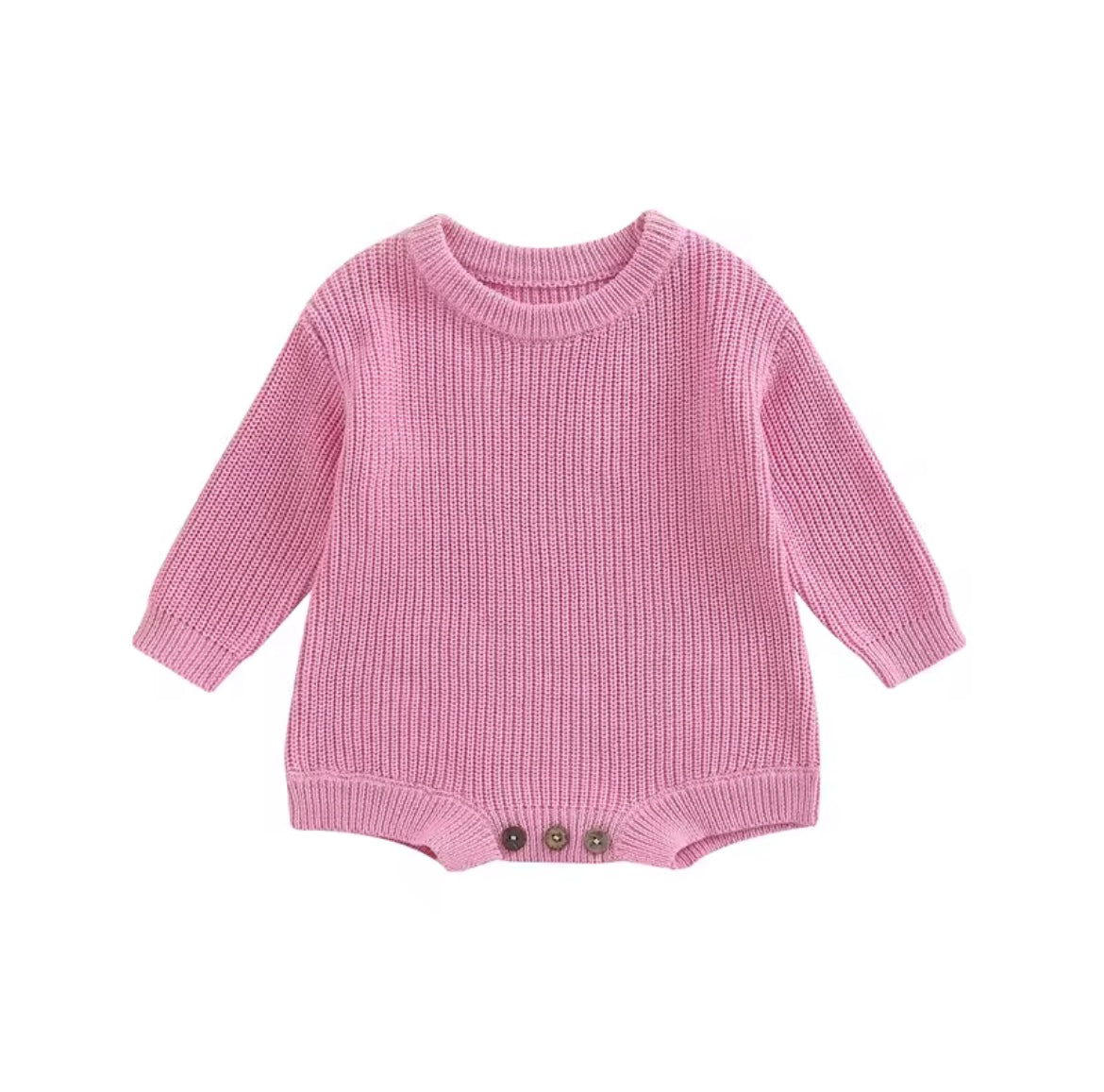 Personalised knitted rompers