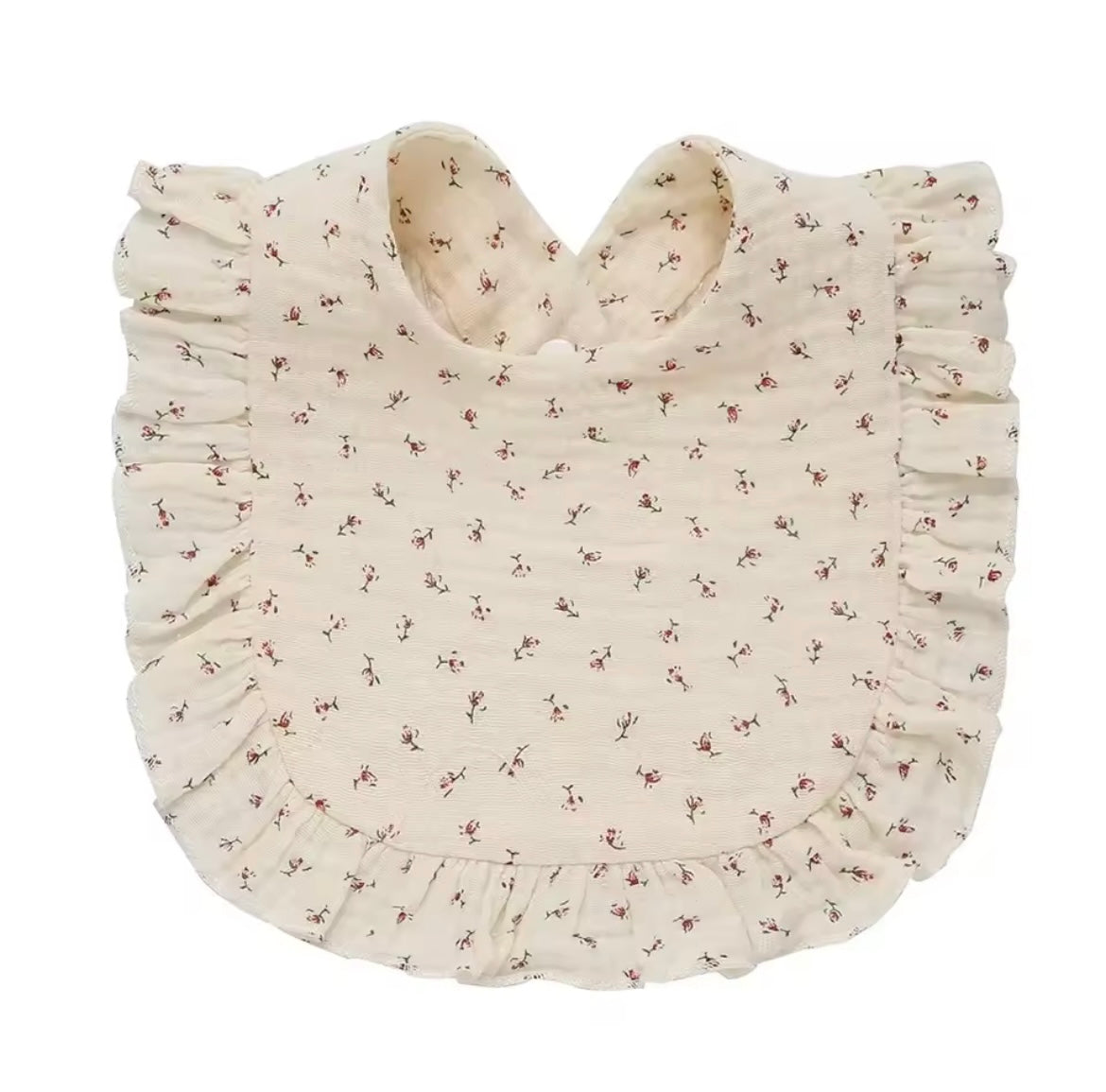 Muslin frill bibs