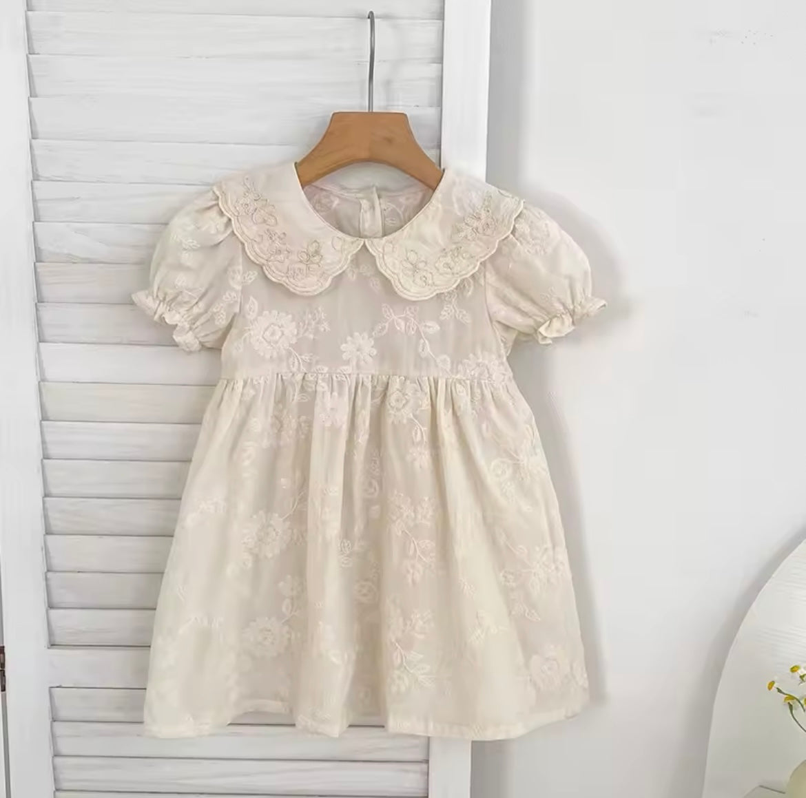 The Callie cream dress - PREORDER
