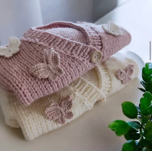 Handmade butterfly cardigan (PREORDER)