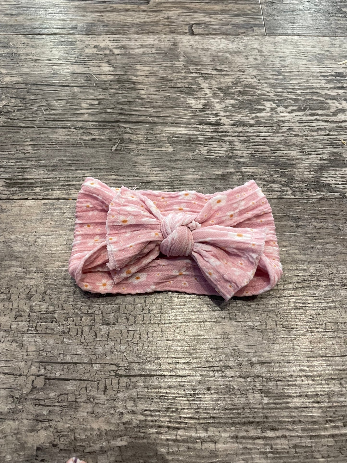Cableknit headbands - flower power