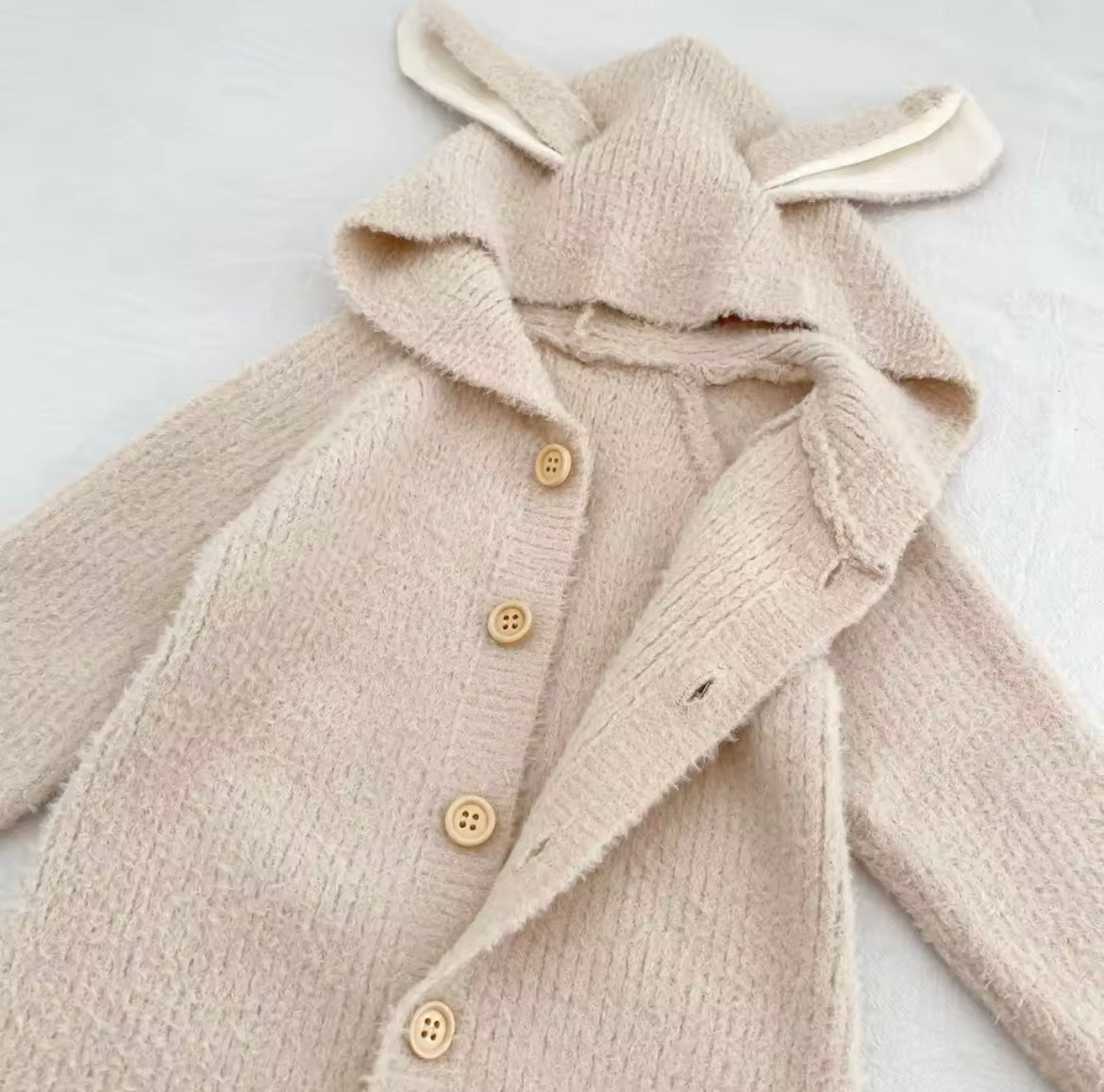 Fluffy bunny onesie
