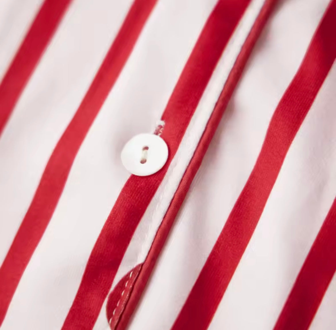 Matching Family plain red Pyjamas - BOYS/MEN