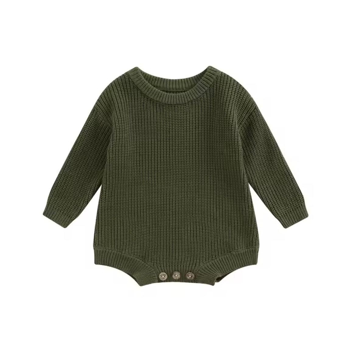 Personalised knitted rompers