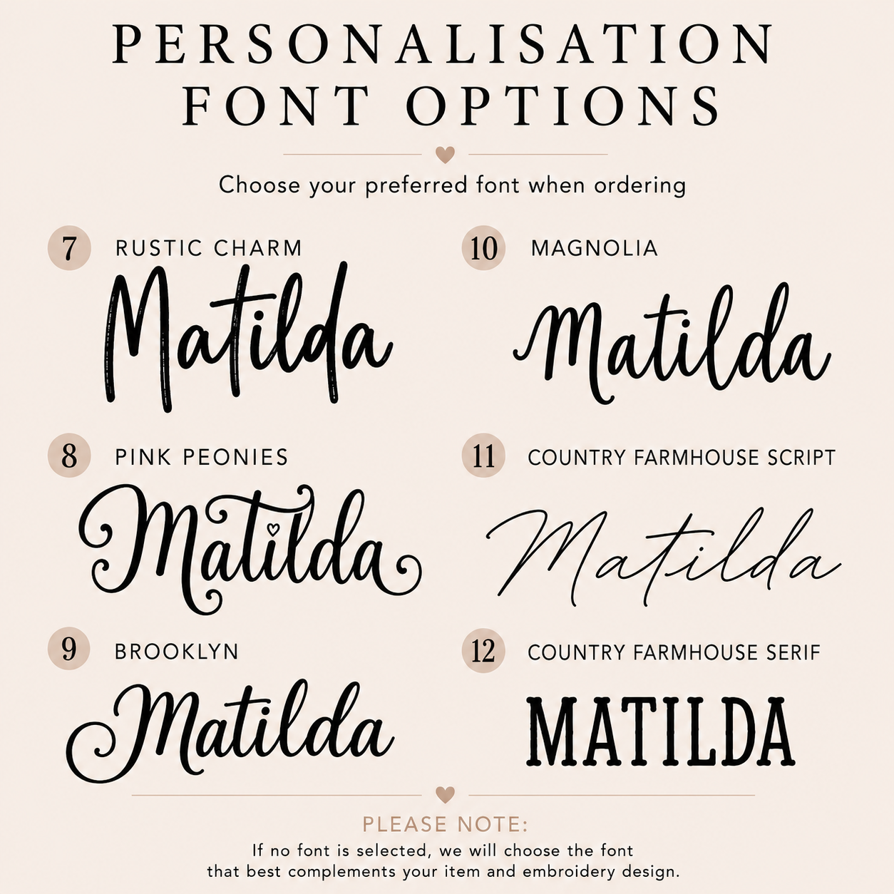 Personalised cotton pyjamas