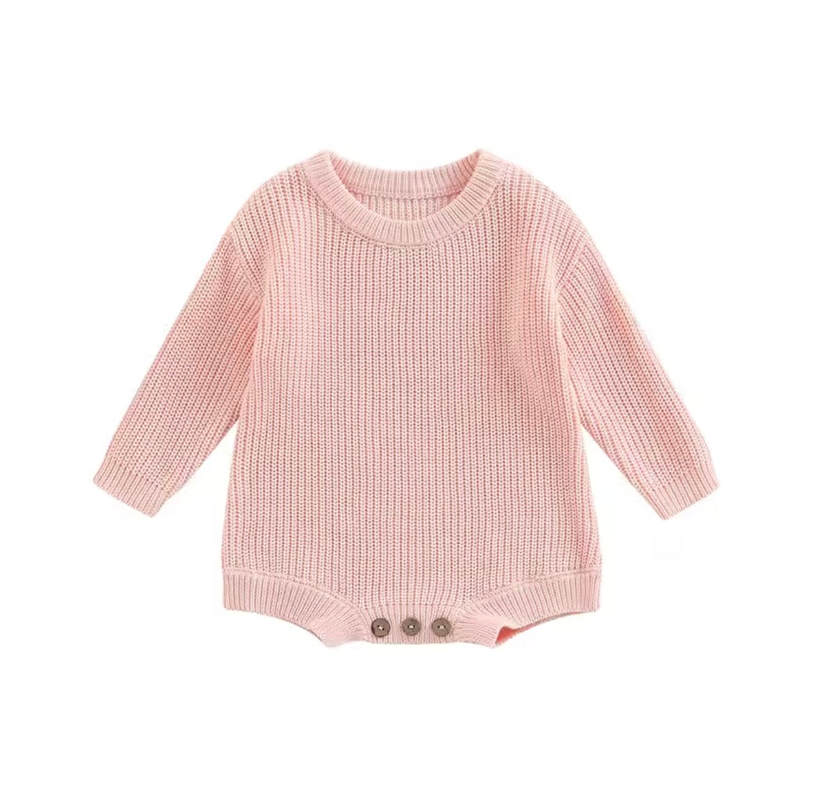 Personalised knitted rompers