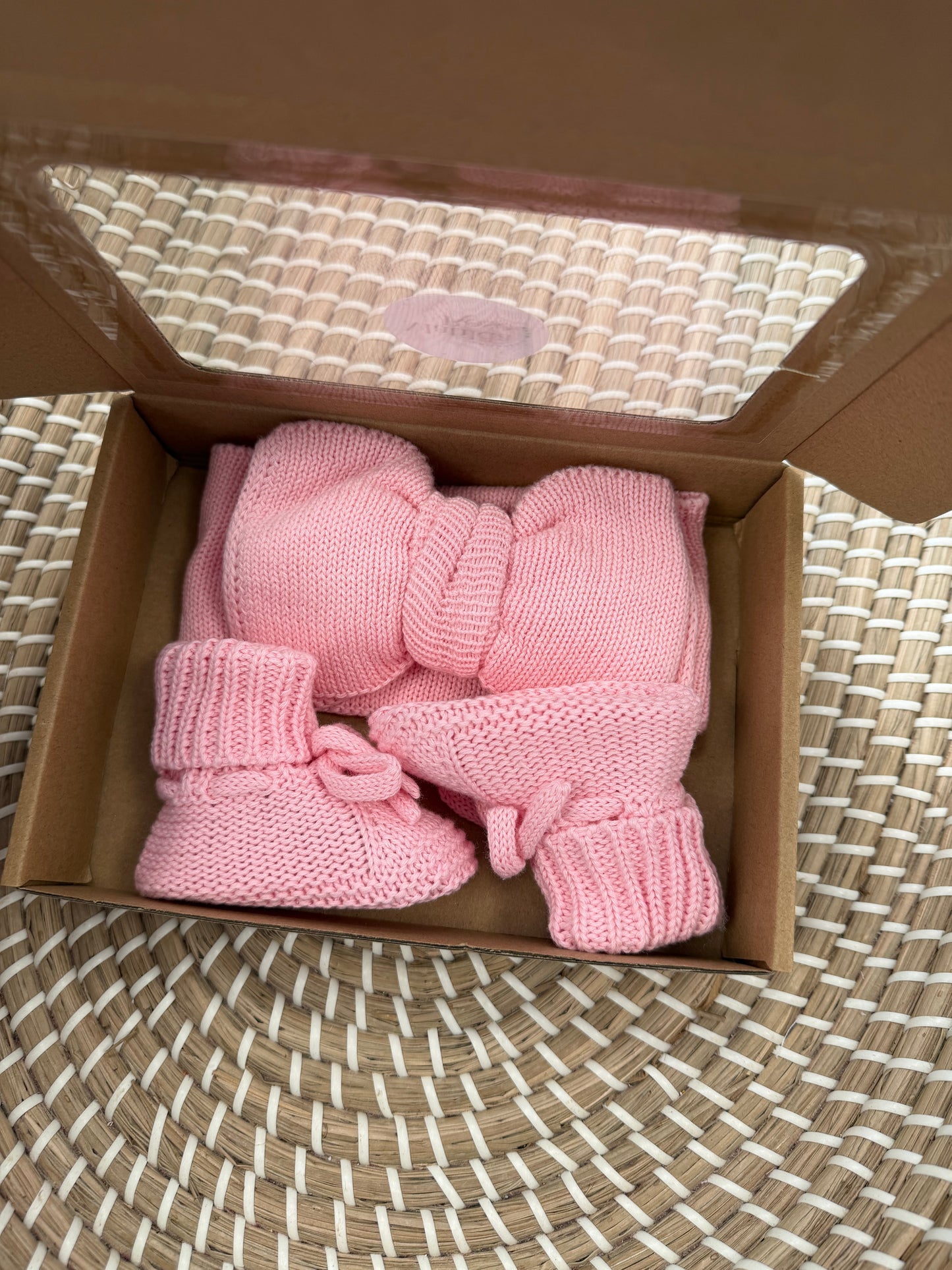 Headband and bootie gift box set