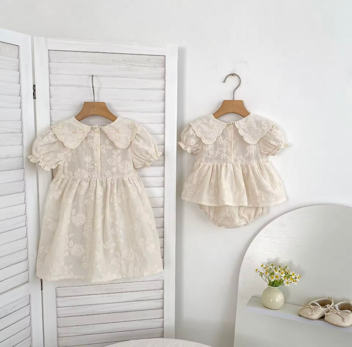 The Callie cream dress - PREORDER