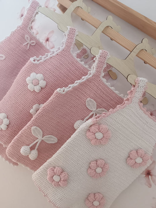 Handmade knitted dresses - Preorder