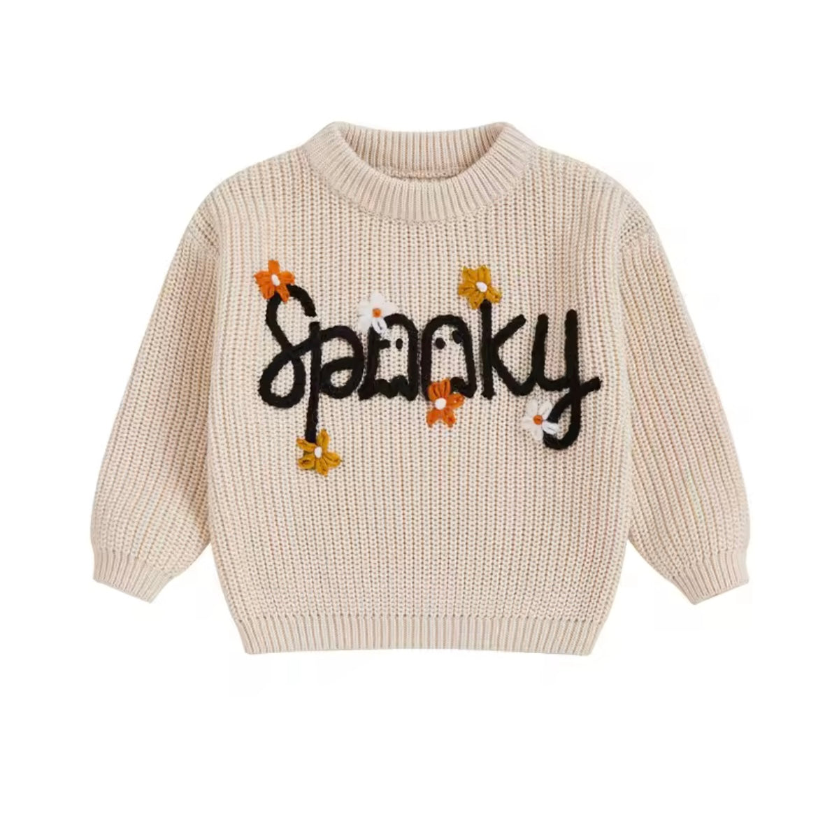 Floral spooky Halloween jumper - PREORDER