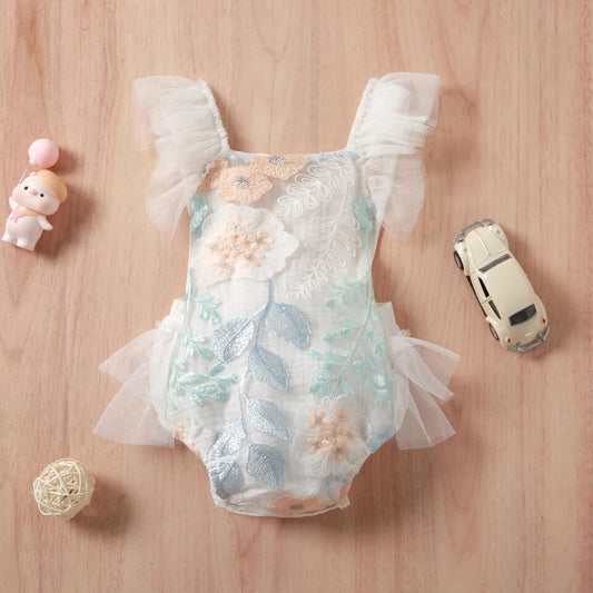 The fairy romper - white