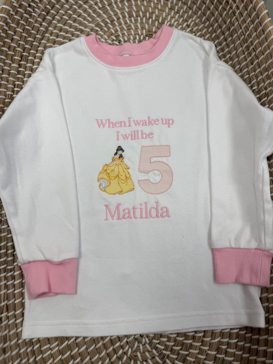 Personalised brushed cotton check pyjamas