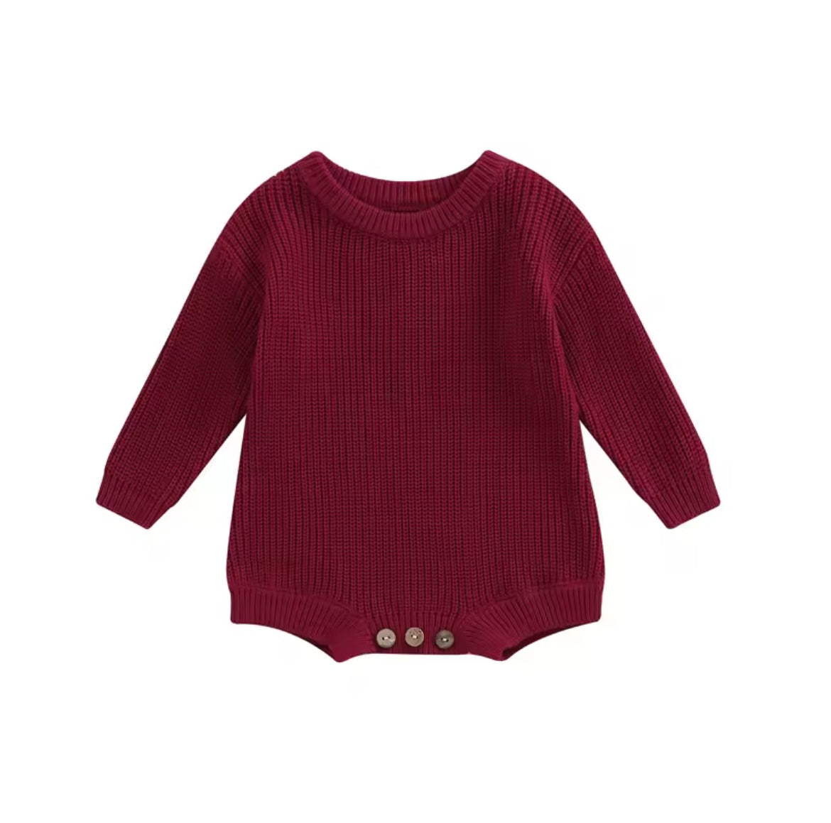 Personalised knitted rompers