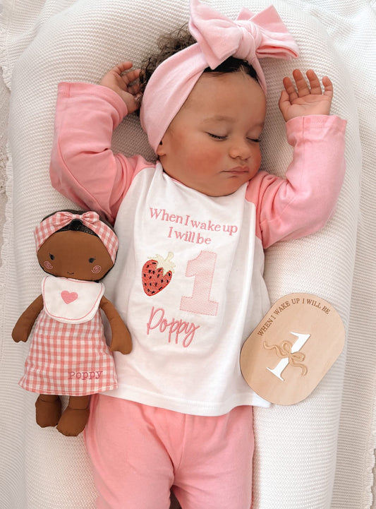 Personalised cotton pyjamas