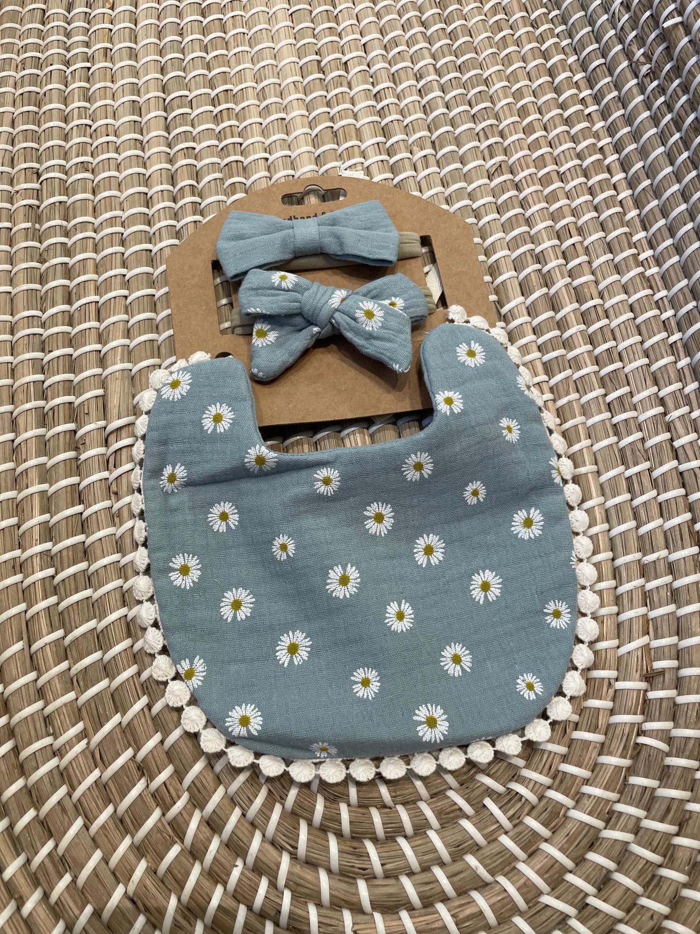 Bib and headband set