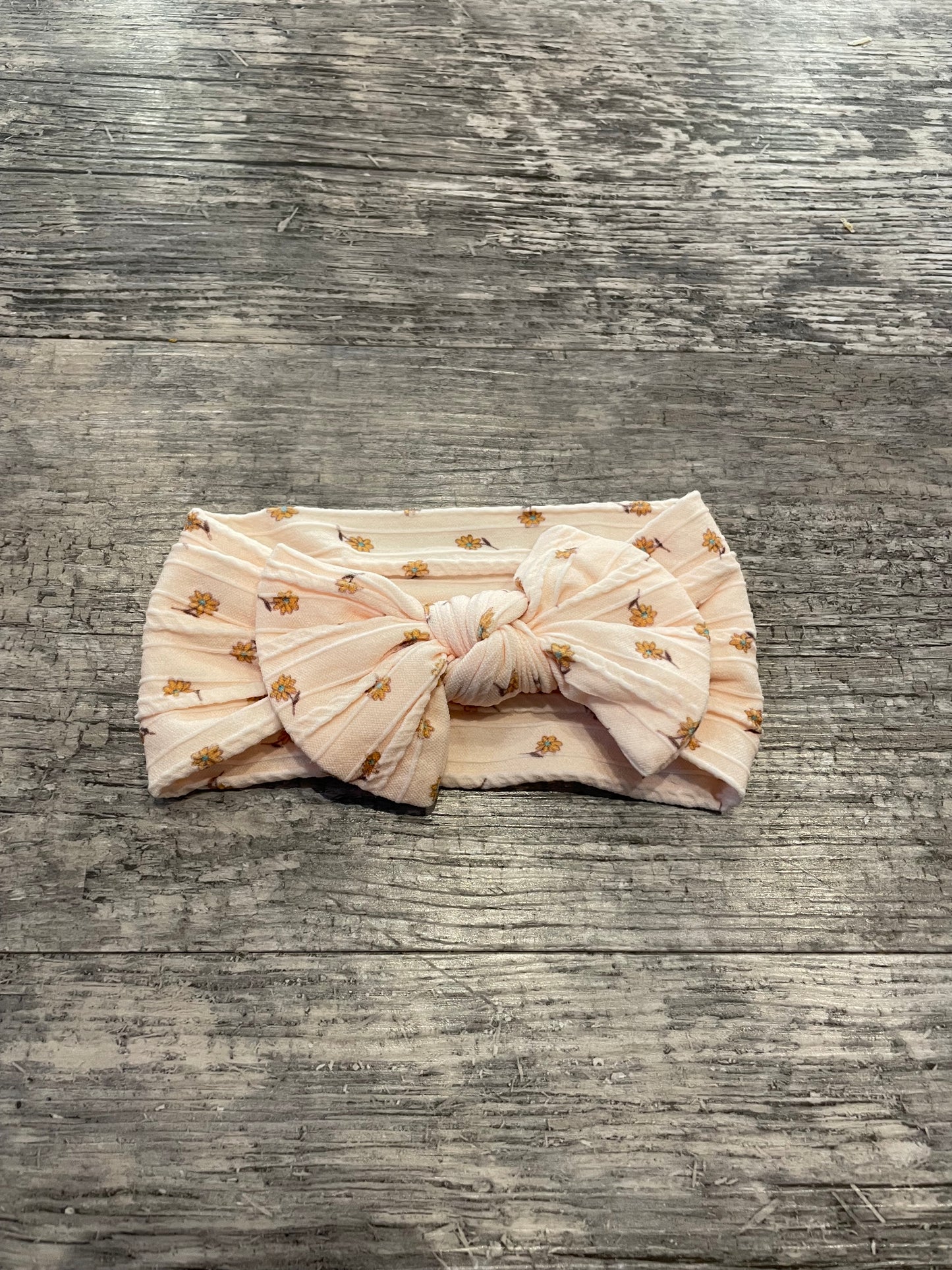 Cableknit headbands - flower power