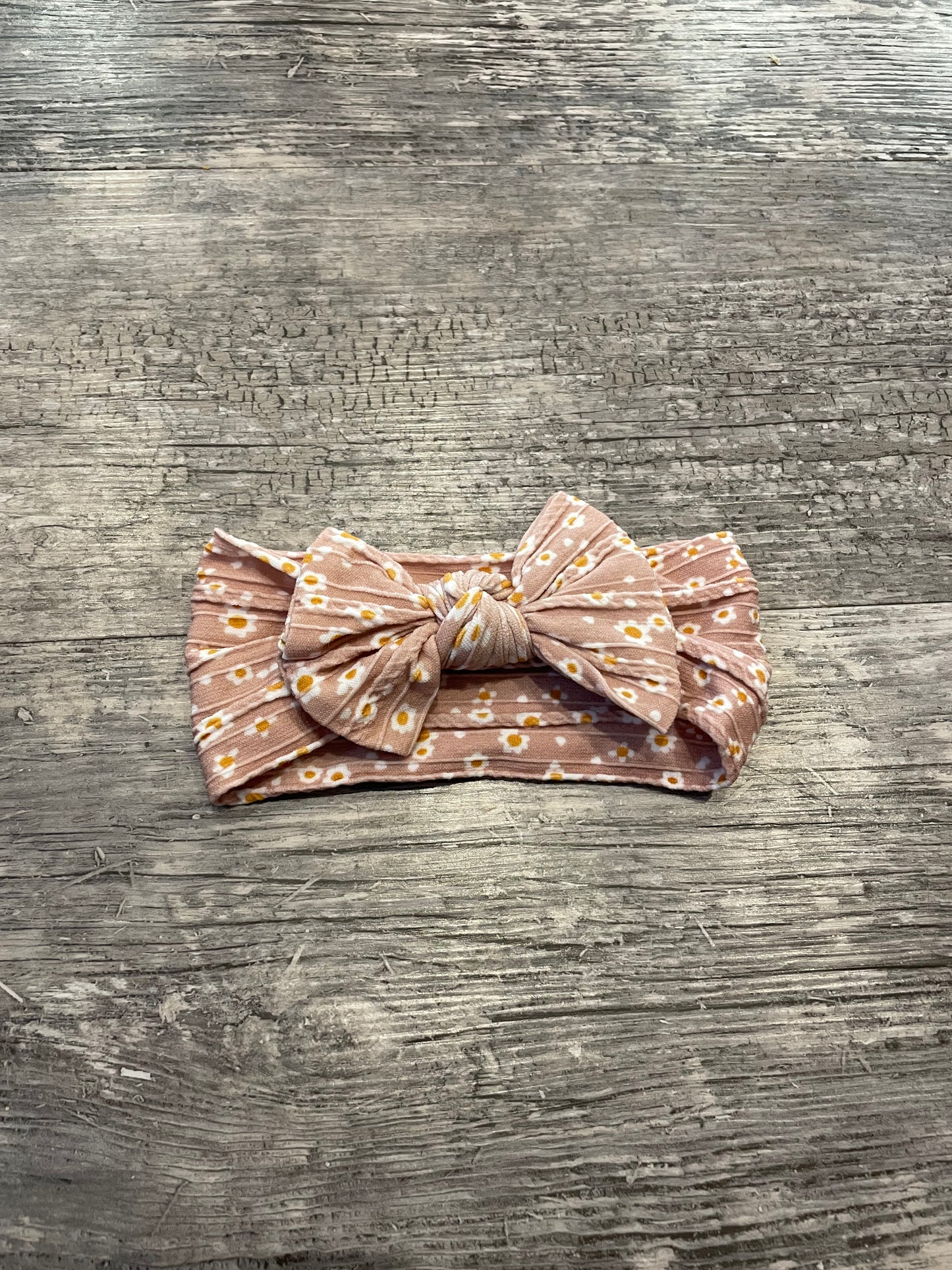 Cableknit headbands - flower power