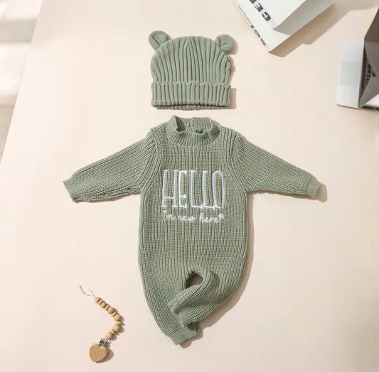 Hello I'm new here newborn outfit