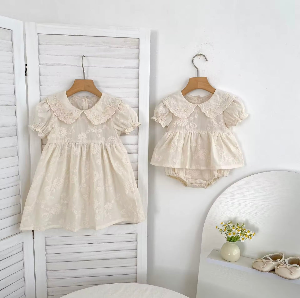 The Callie cream dress - PREORDER