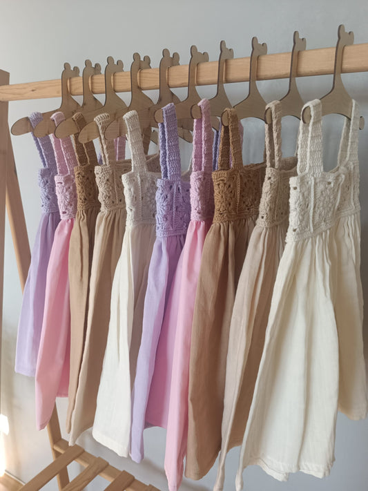 Handmade crochet summer dress