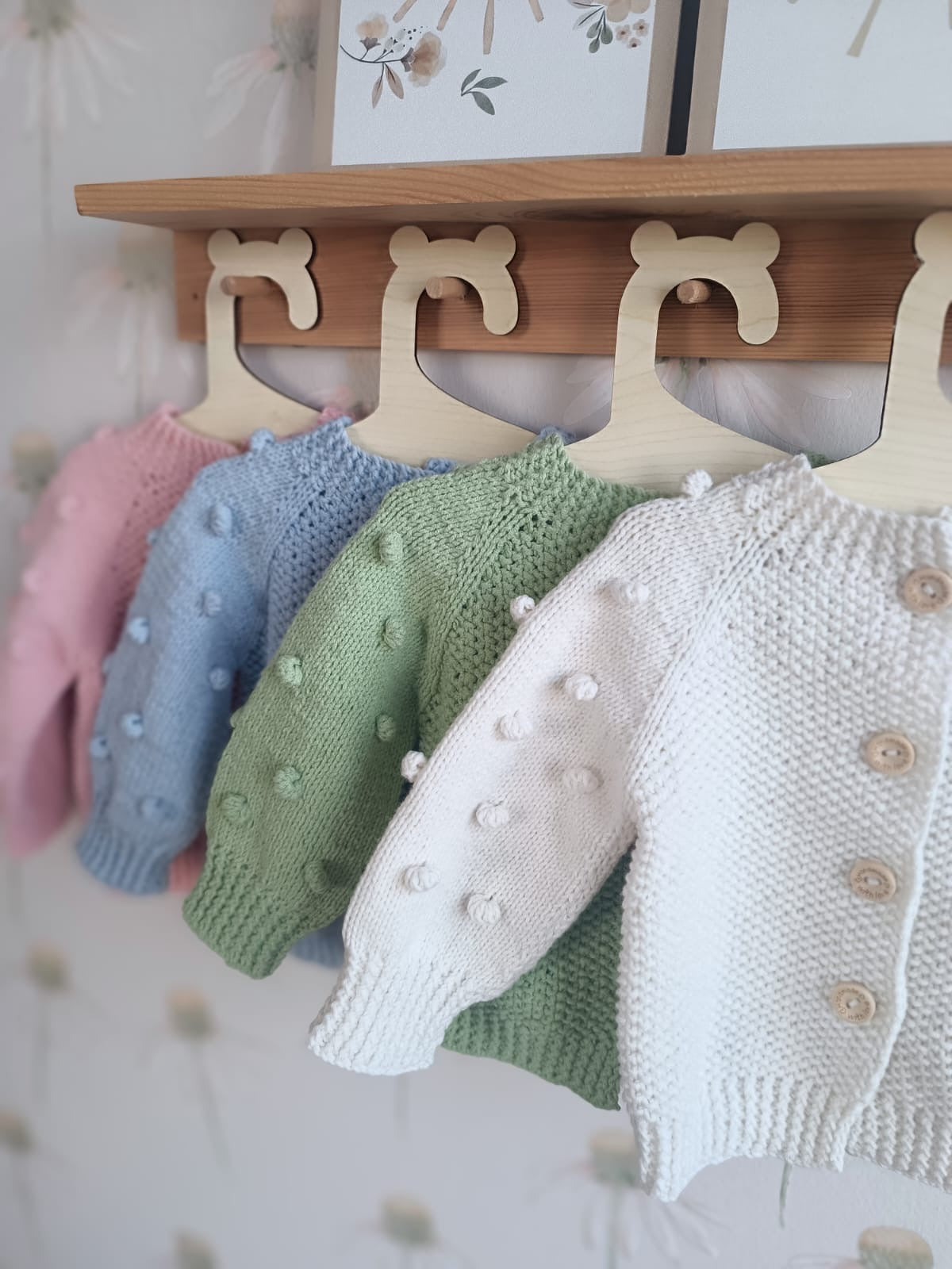 Newborn handmade cardigans - In Stock