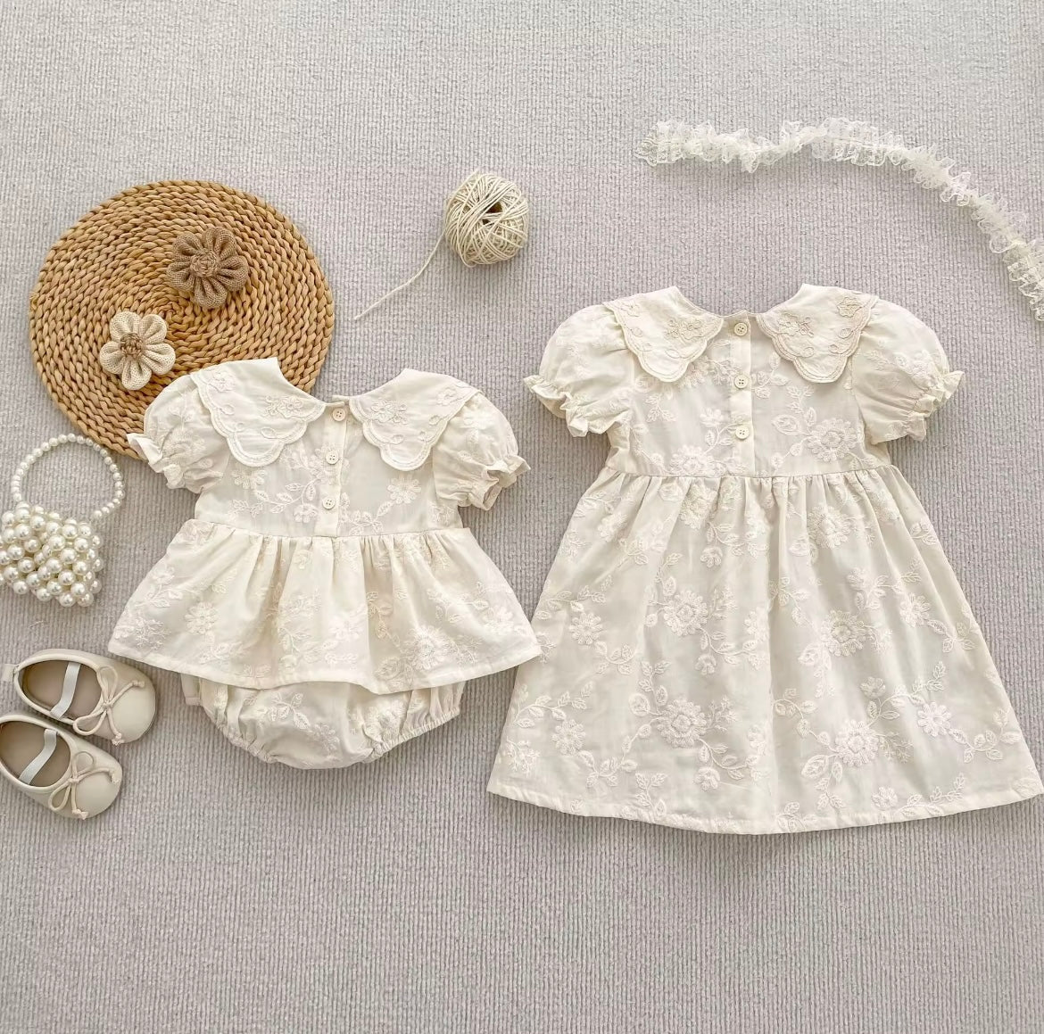 The Callie cream dress - PREORDER