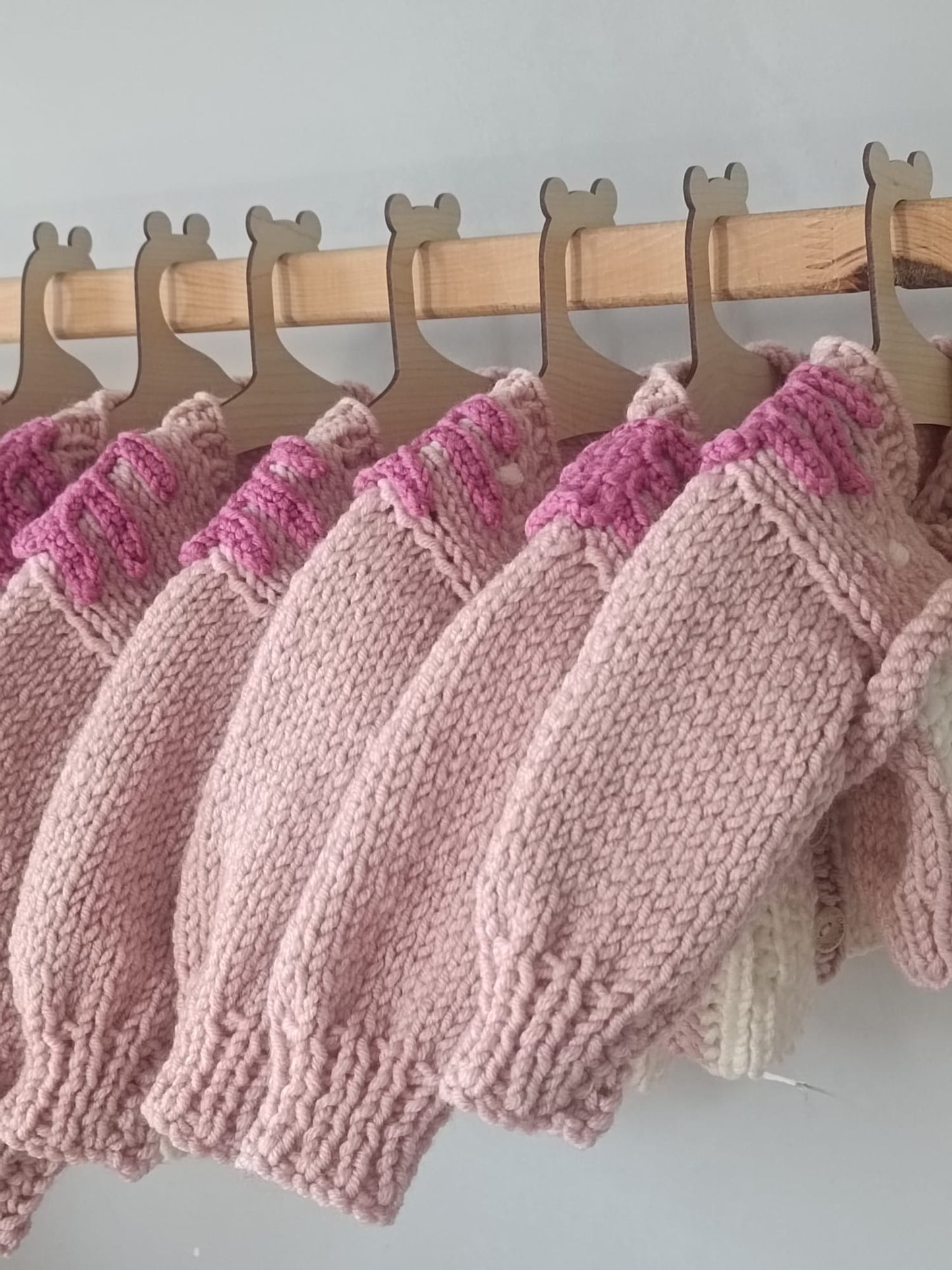 Handmade cupcake cardigan - PREORDER