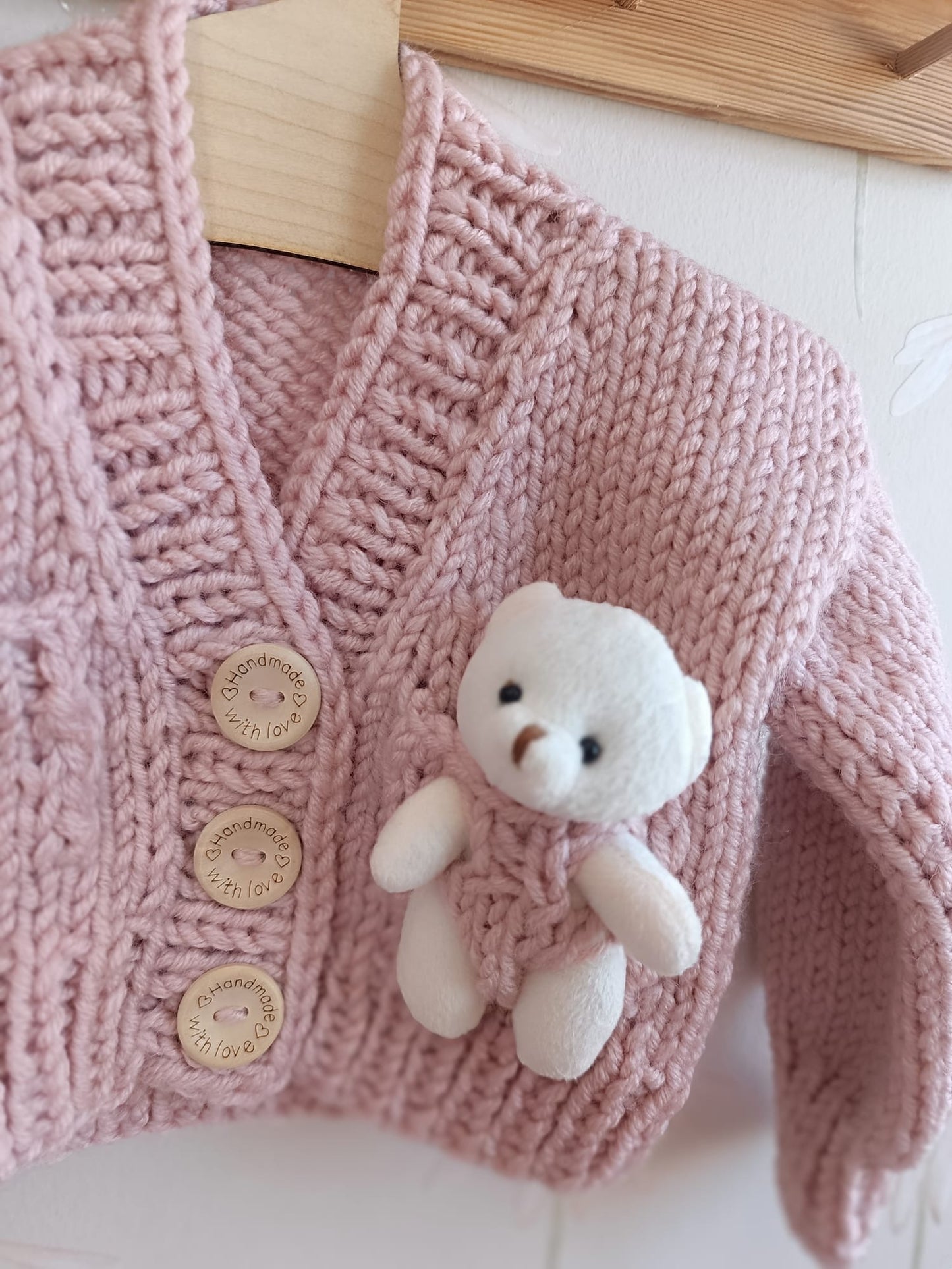 Handmade teddy cardigans (PREORDER)