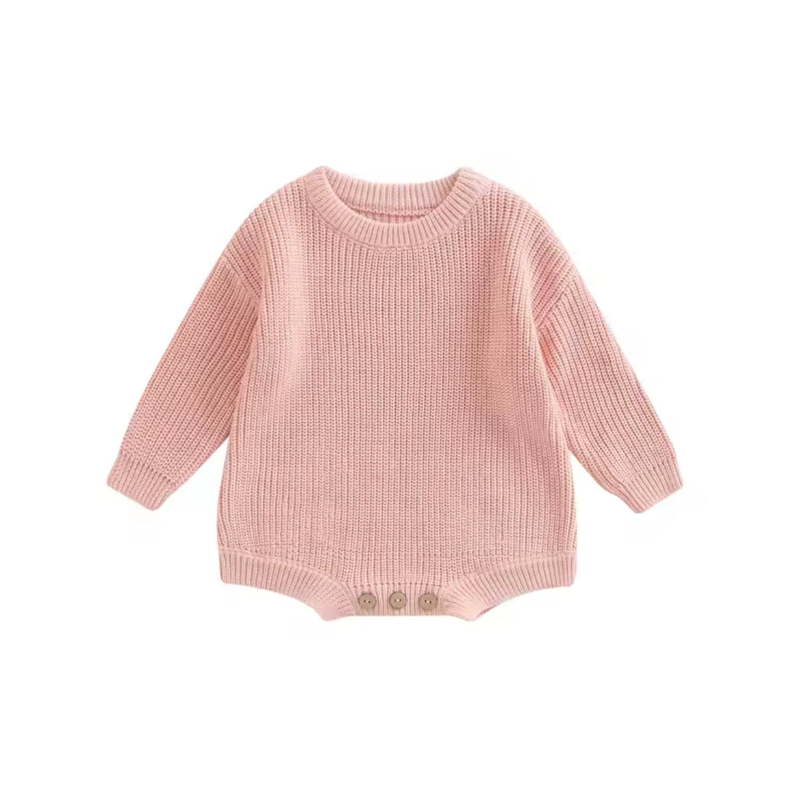 Personalised knitted rompers