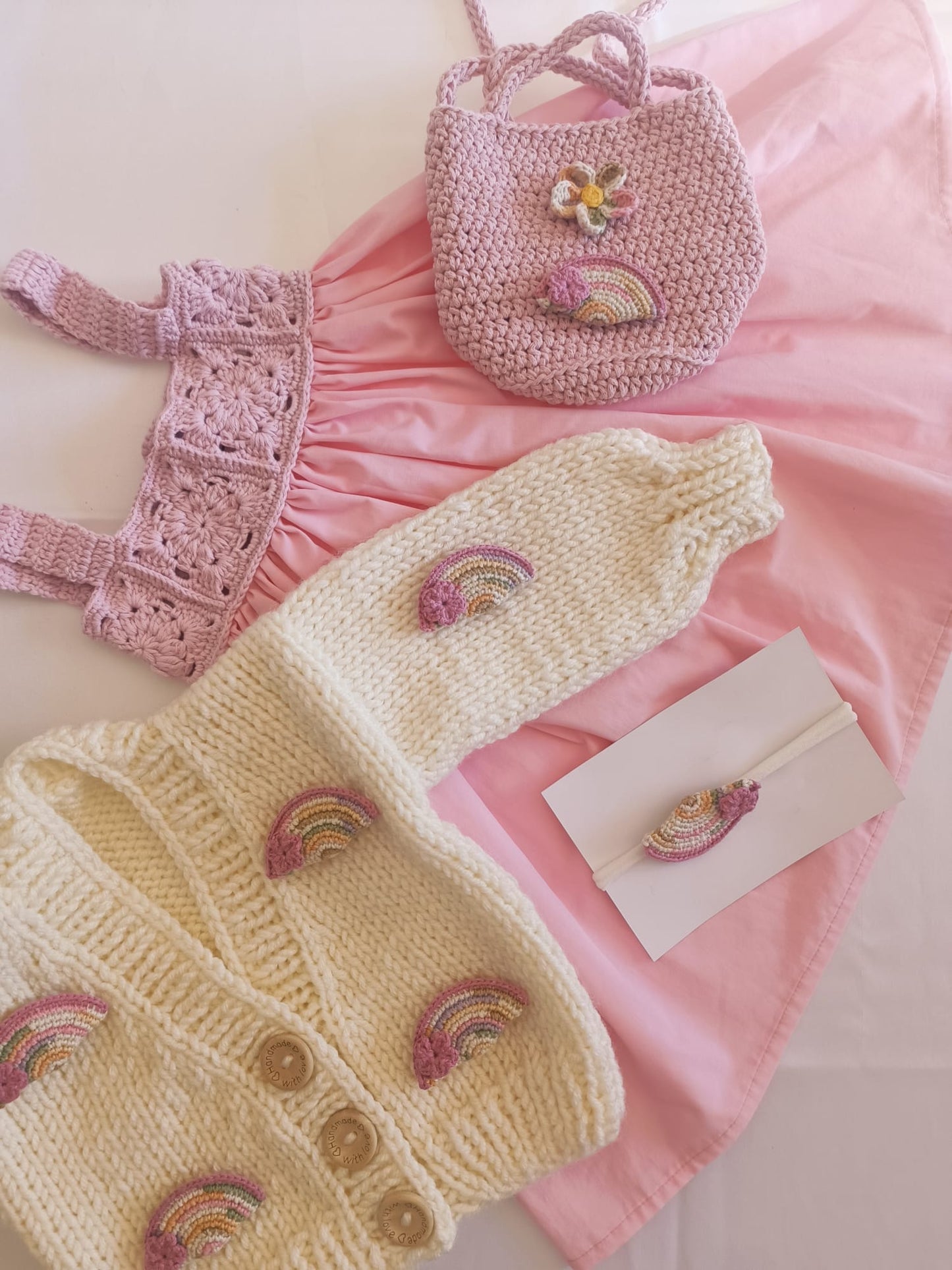 Handmade crochet summer dress