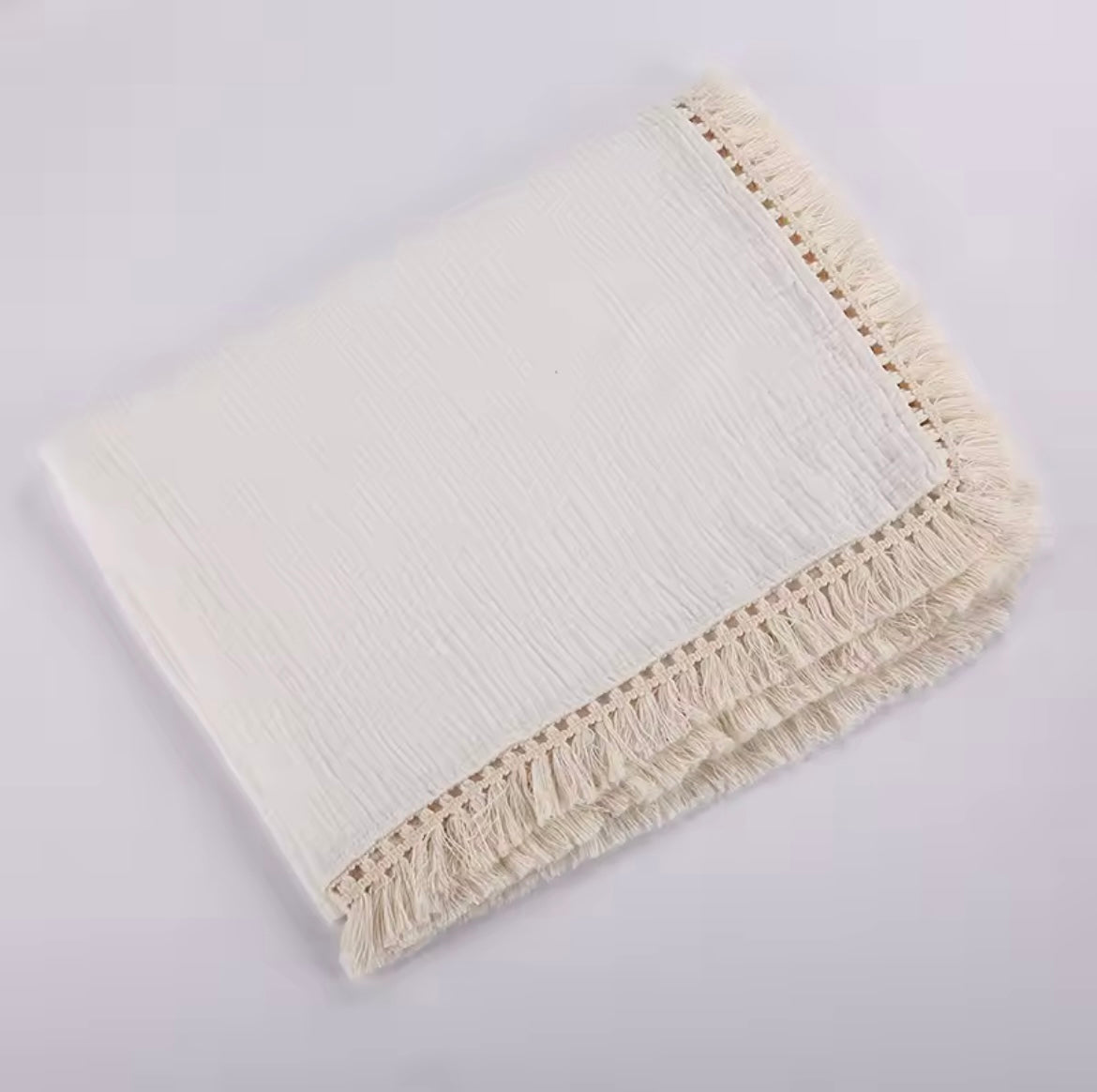 Muslin tassel blankets - medium