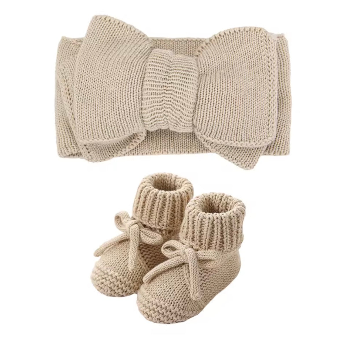 Headband and bootie gift box set