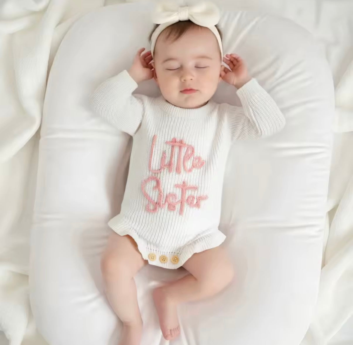 Little sister frill leg romper PREORDER