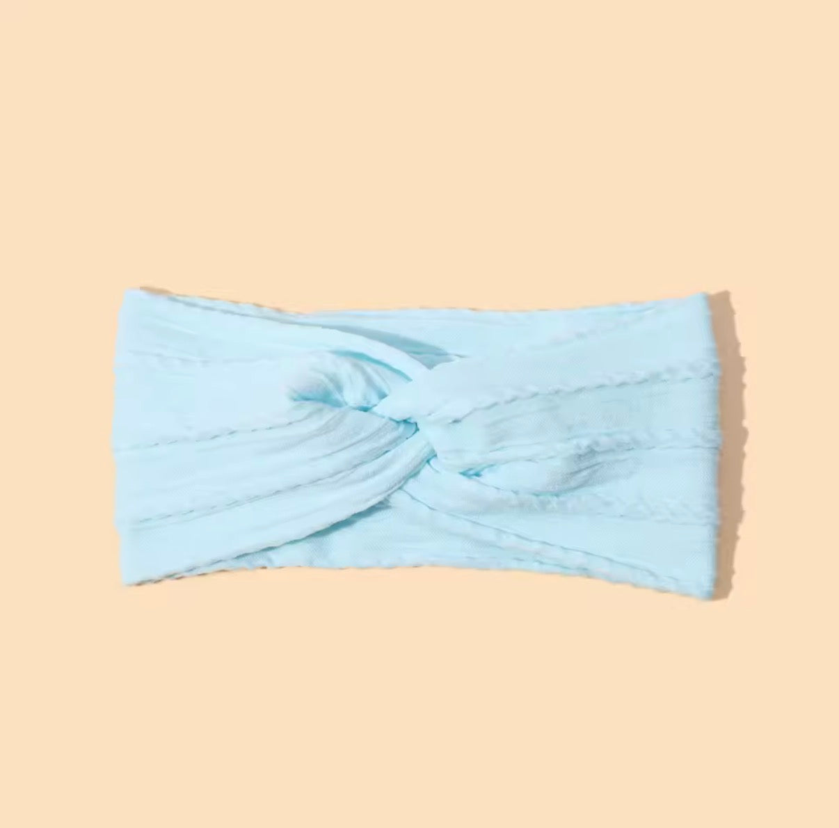 Cableknit Headbands - no bow