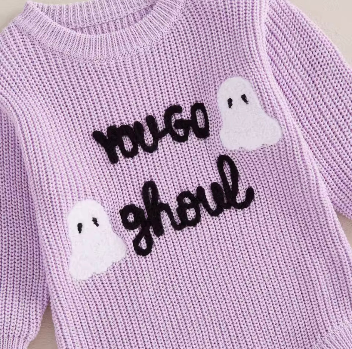 You go ghoul sweatshirt/romper