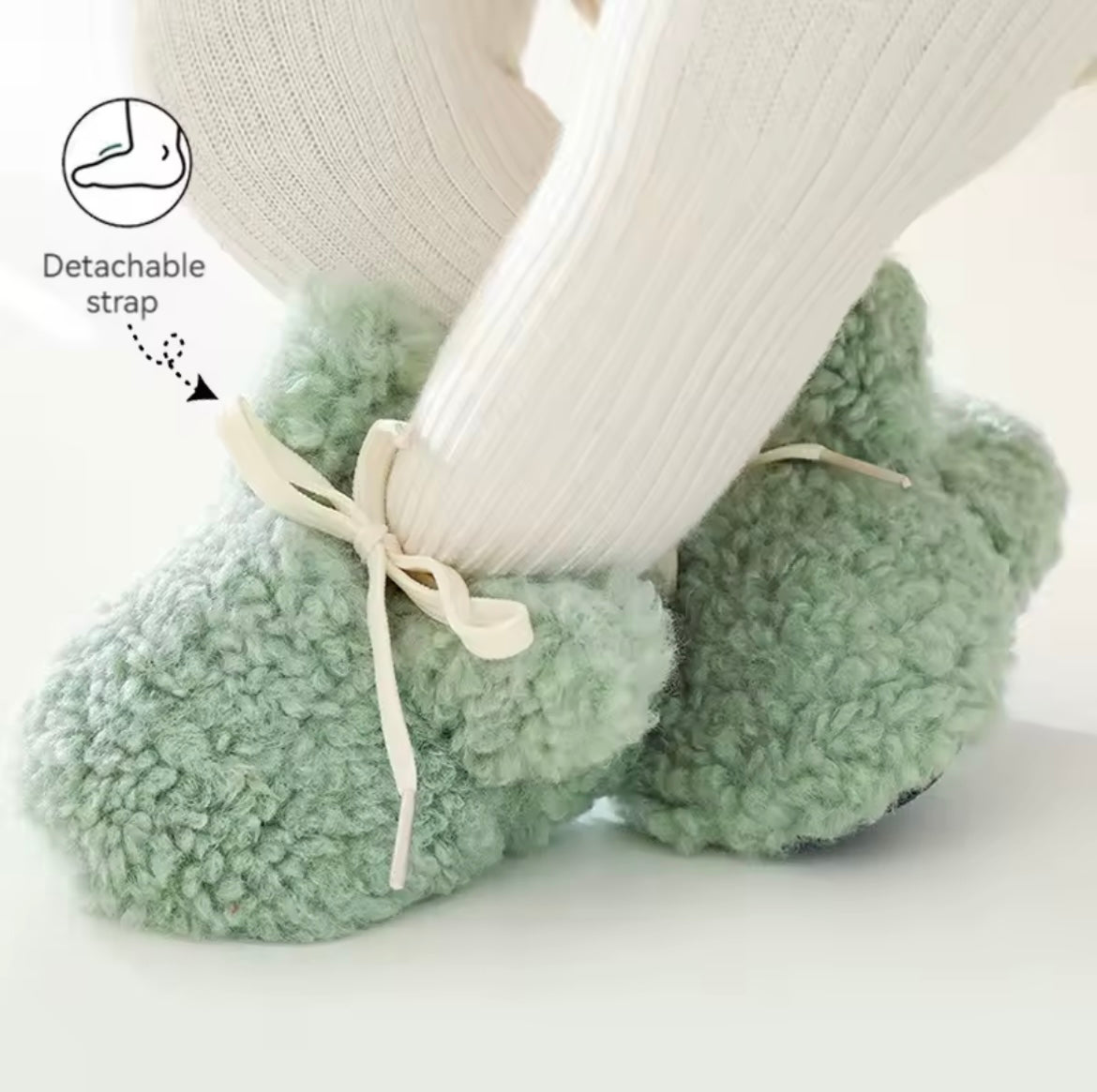 Bunny baby slippers
