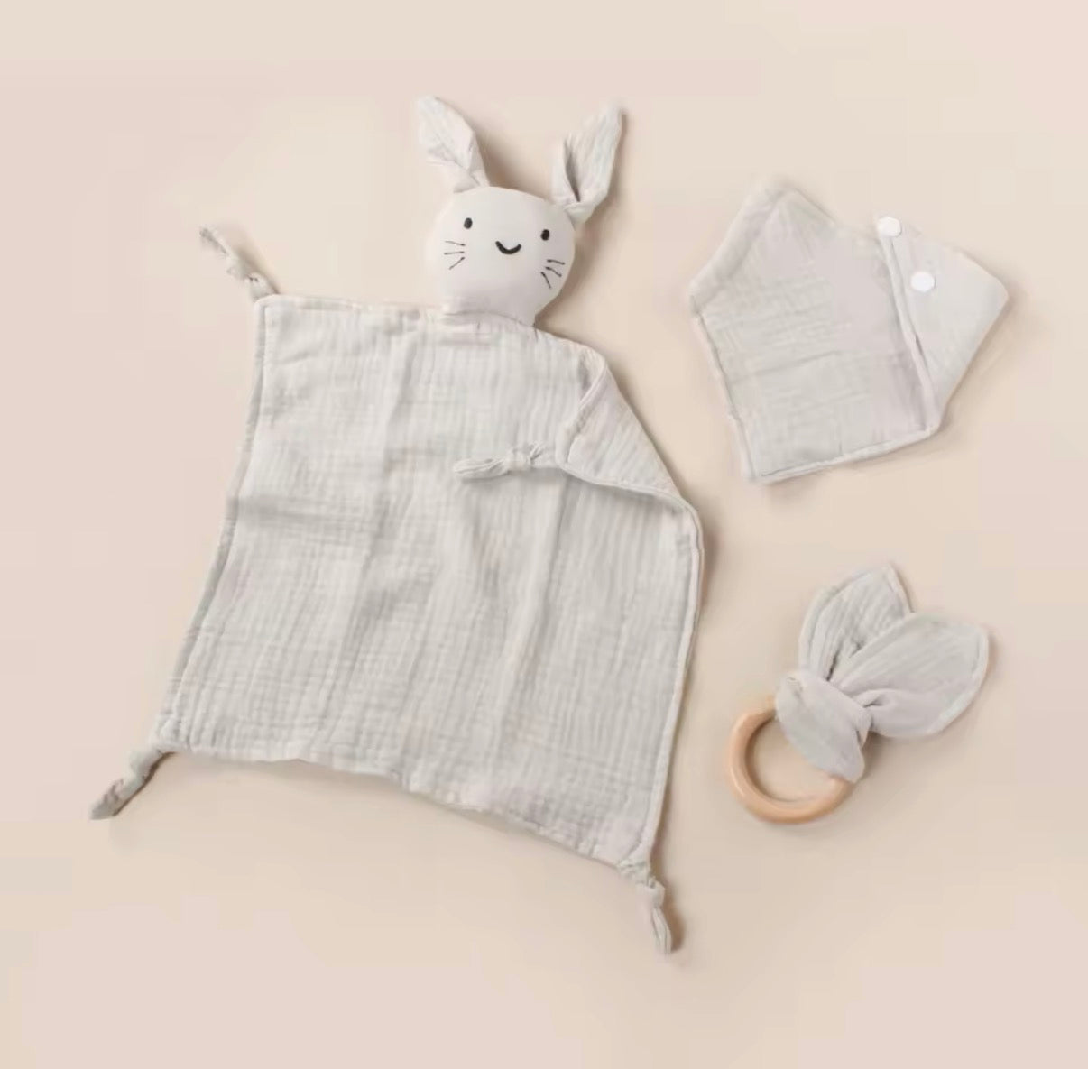 Baby gift box - 3pc muslin set