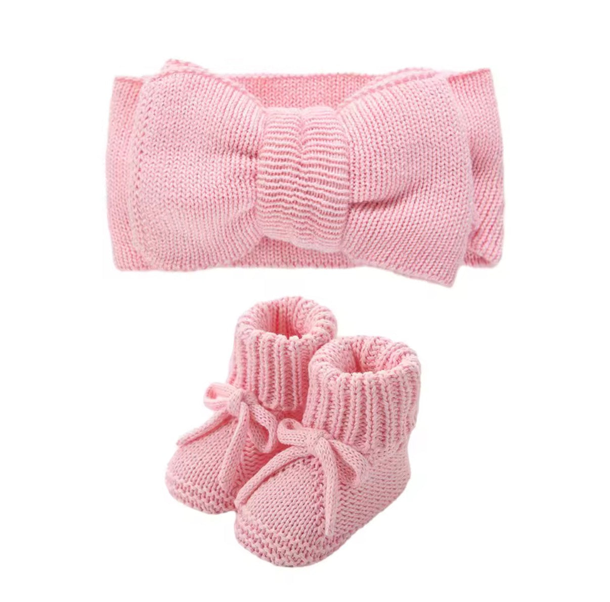 Headband and bootie gift box set