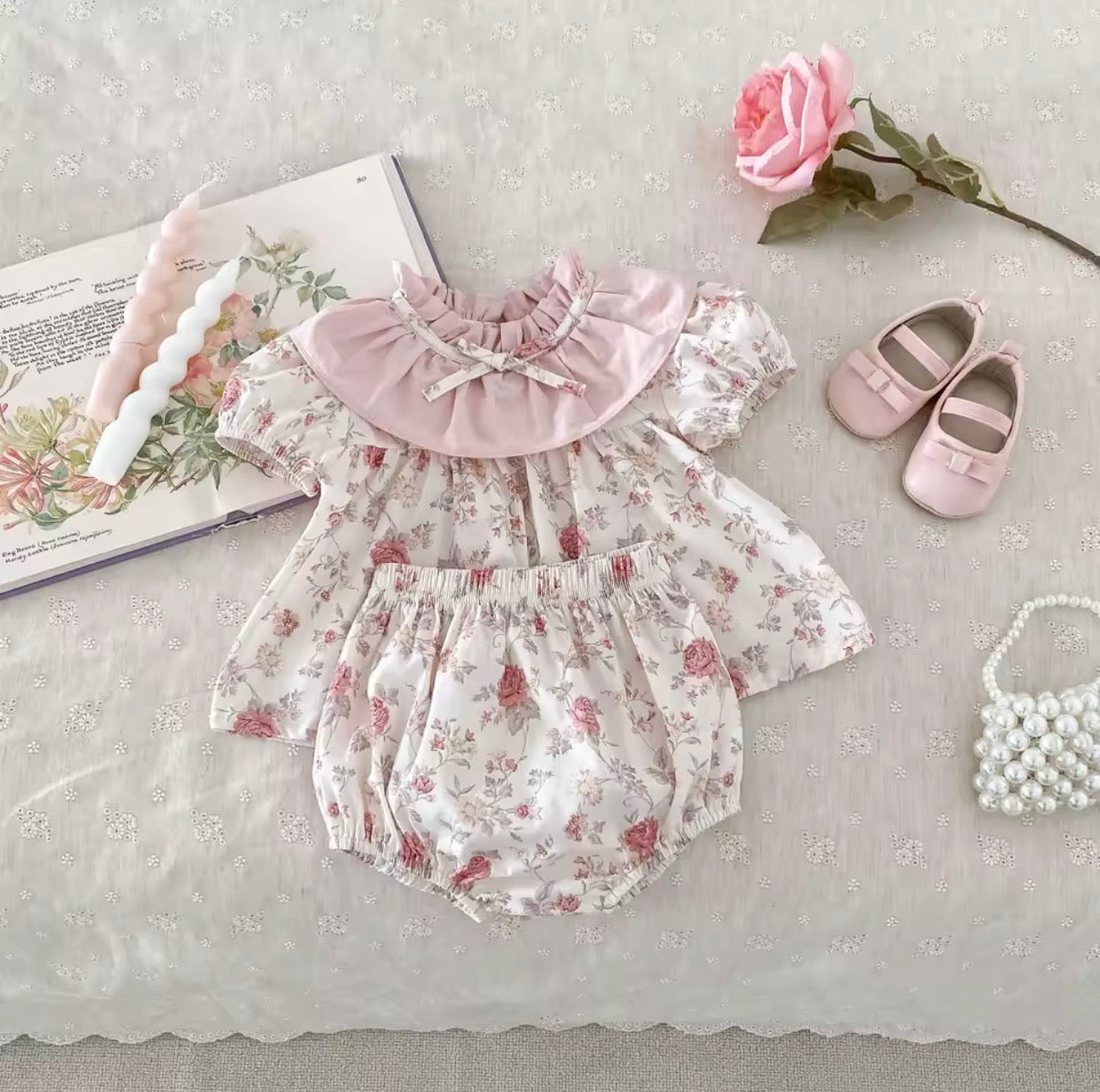 The honey floral 2pc set