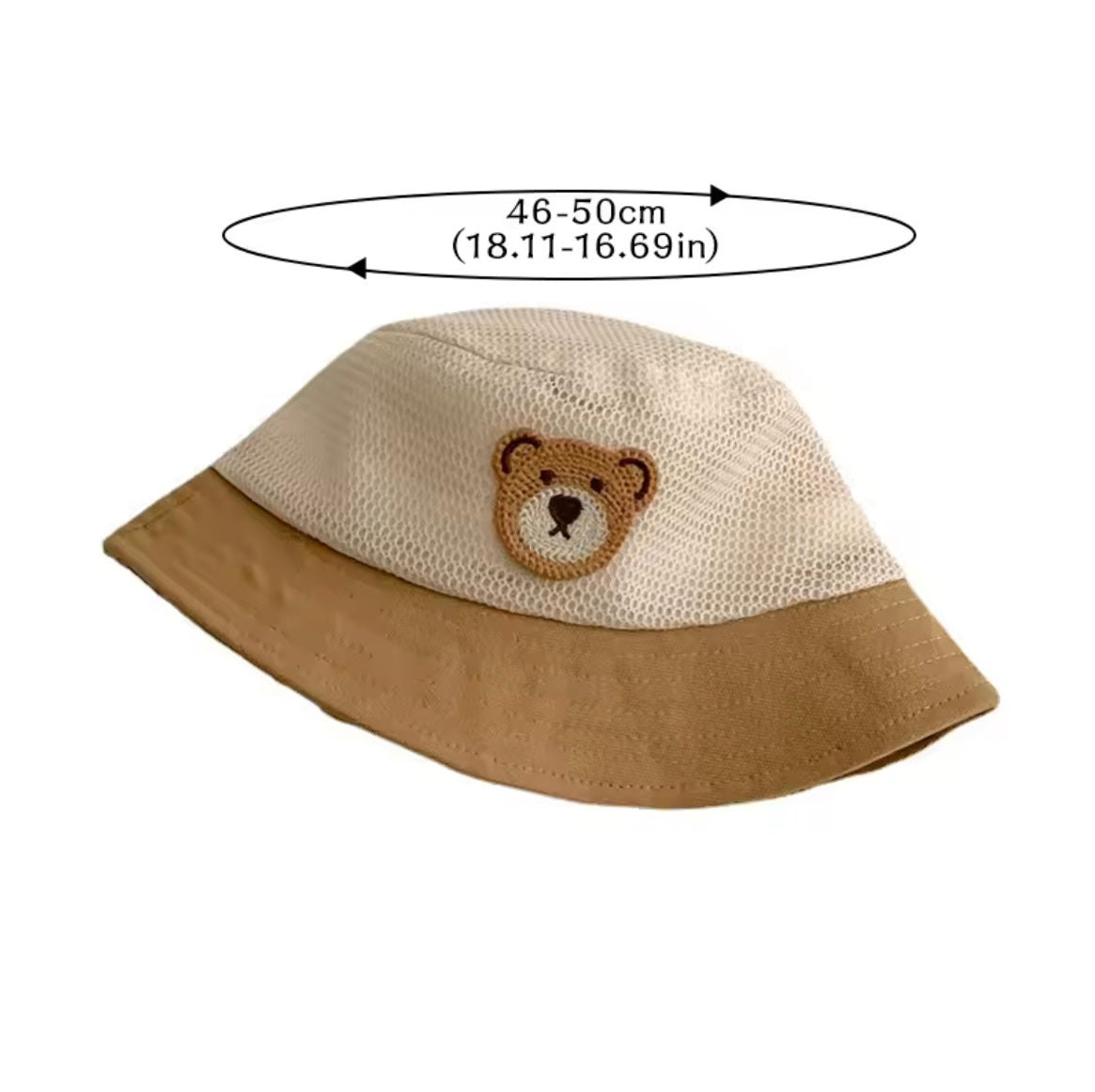 Bear mesh bucket hat