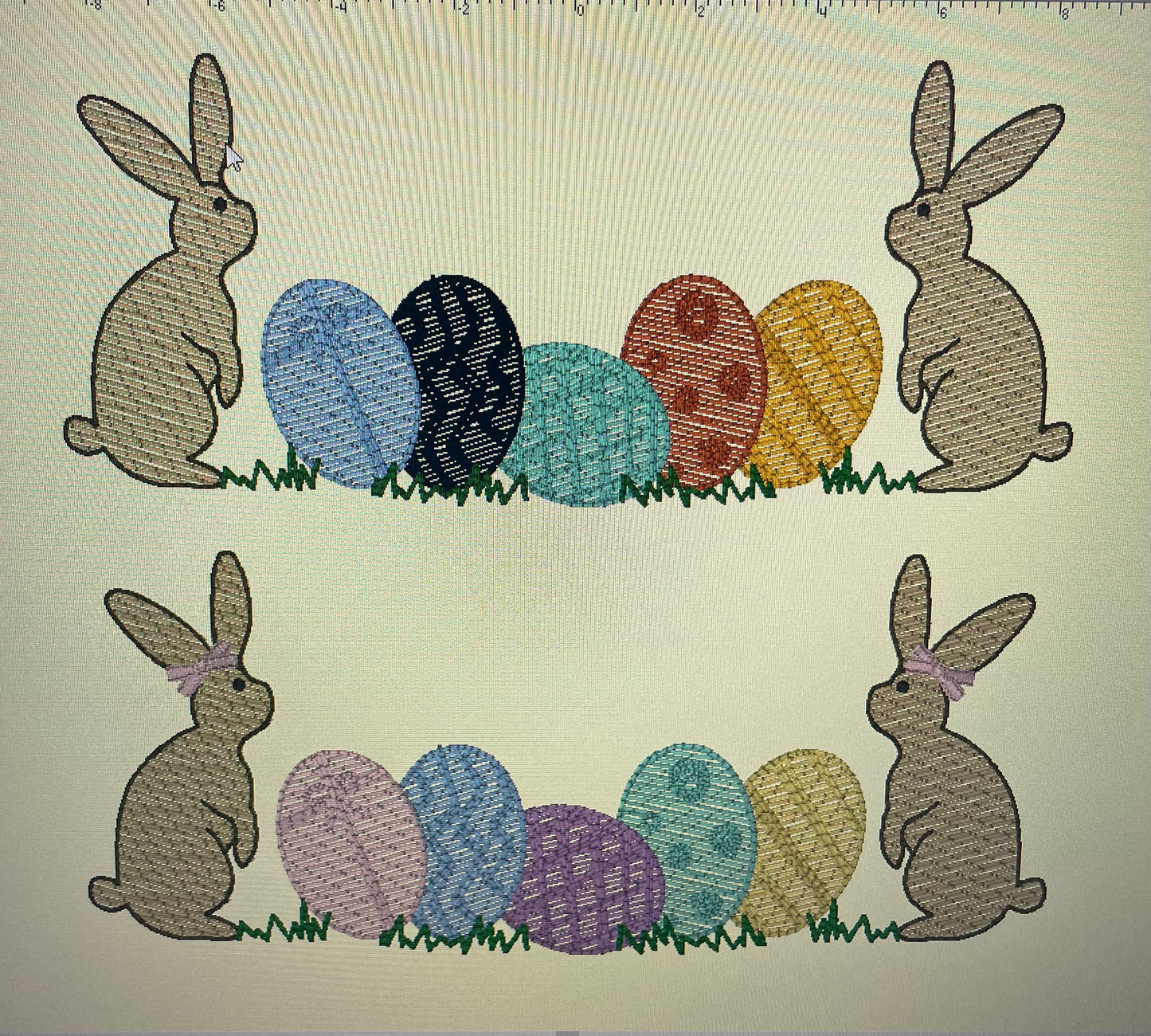Personalised Easter print pyjamas
