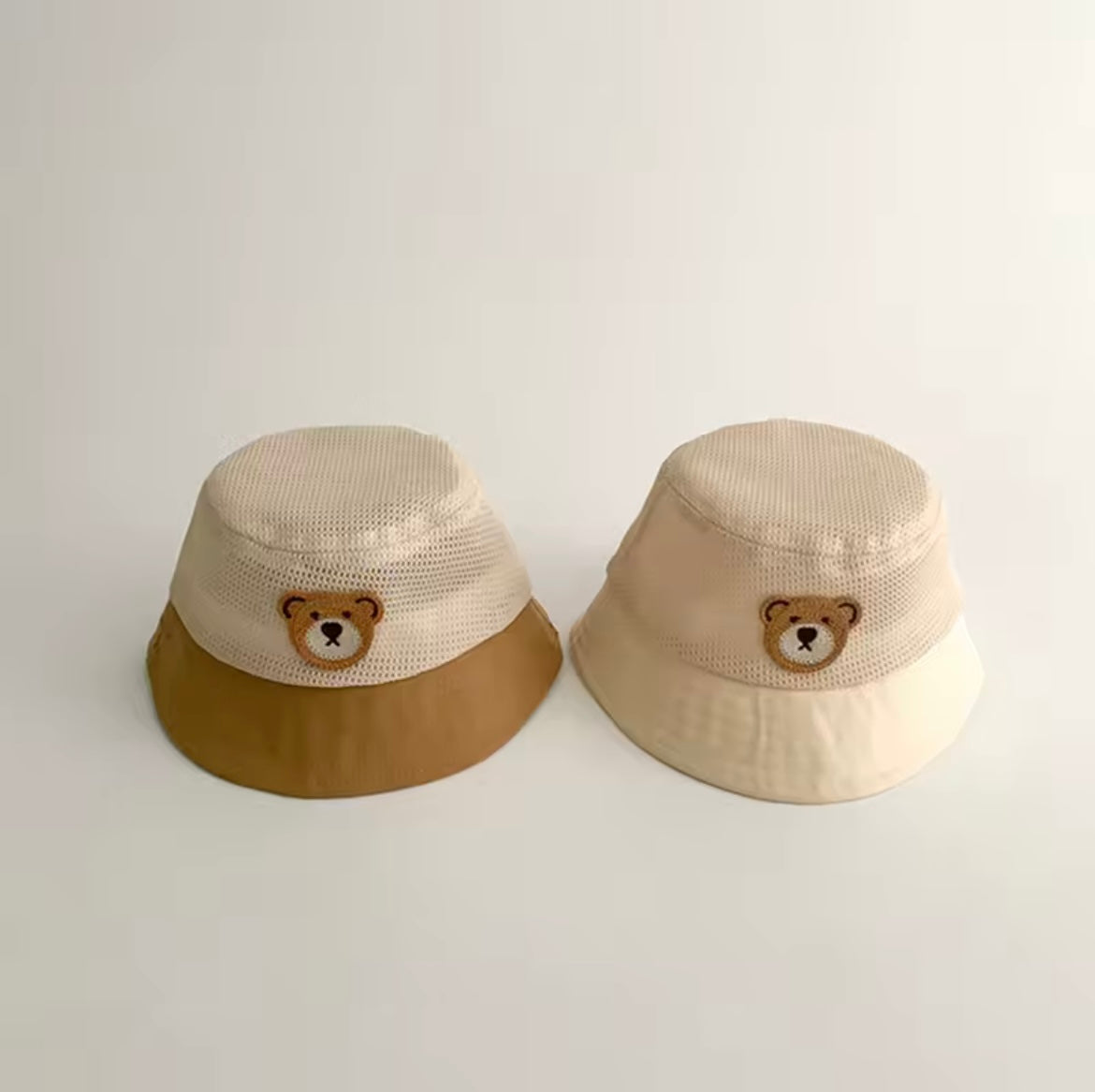 Bear mesh bucket hat